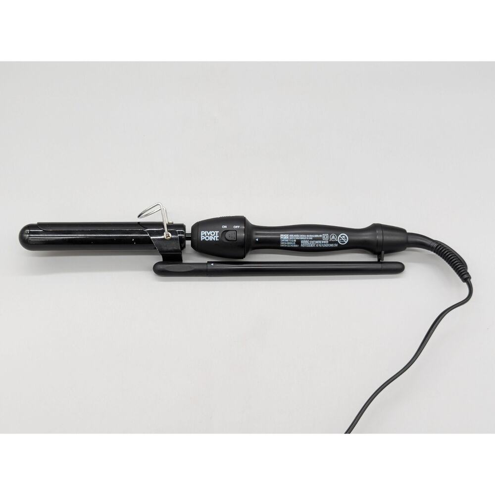 Pivot Point 1" Ceramic Tourmaline Marcel Curling Iron Styling Hair Tool Works